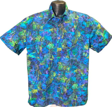 Midnight Cheetah and Jungle Shirt - Made in USA -100% Cotton